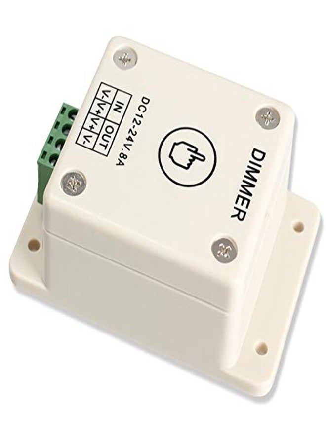 Protium 12V 24V LED Dimmer Touch Switch 8A Adjustable Brightness Controller for LED Strip Light Bulb Lamp - Image 2